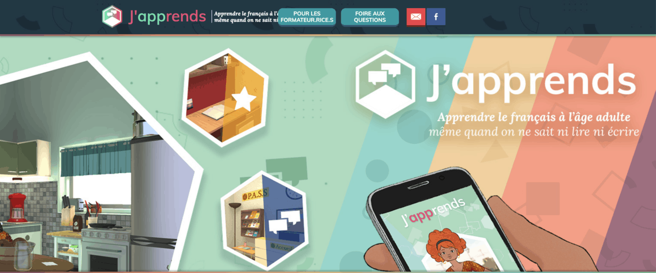J'APPrends : cours de français sur application mobile