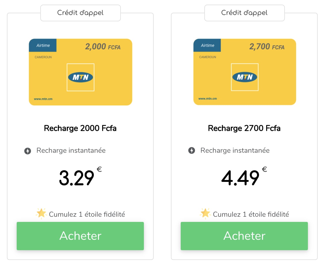 MTN recharge mobile