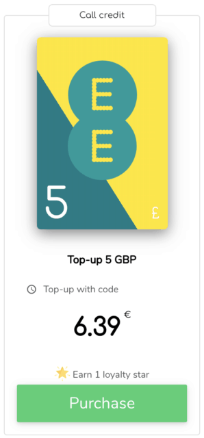 Moninsap's EE online top-up vouchers
