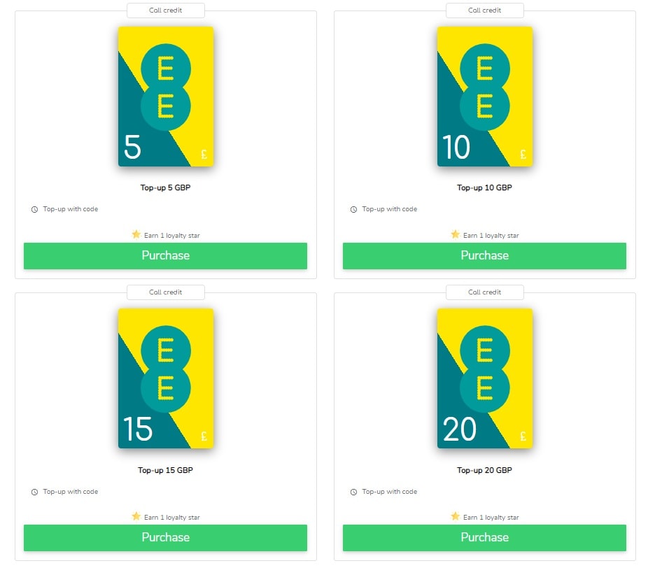 EE Top-up Online – EE Mobile: top up credit and data in 1mn!