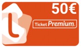 Recharge Ticket Premium 50€