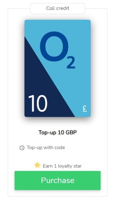 £10 O2 online voucher with Allo by Monisnap