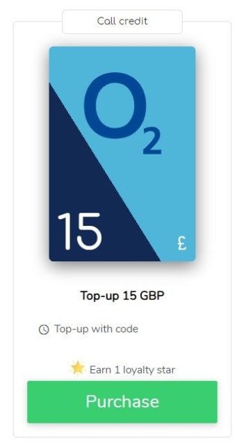 £15 O2 online voucher with Allo by Monisnap