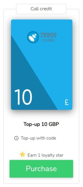 £10 Tesco Mobile online voucher with Allo by Monisnap