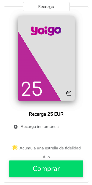 Recarga Yoigo