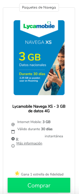 Recarga Lycamobile