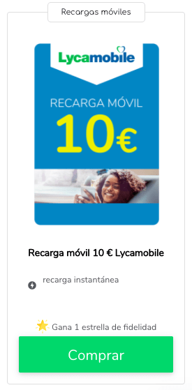 Recarga Lycamobile