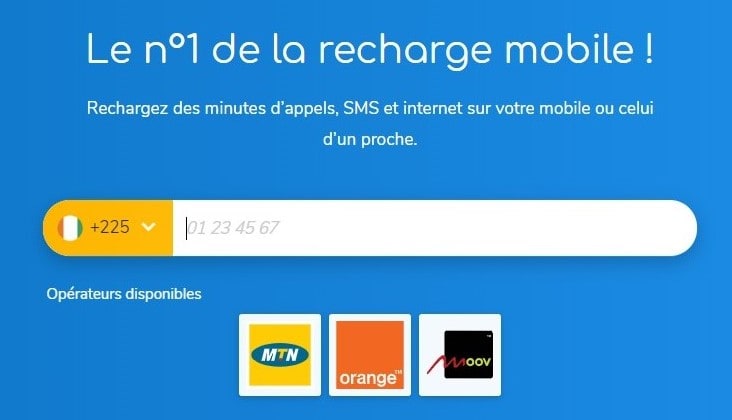 Recharger un mobile en Côte d'Ivoire
