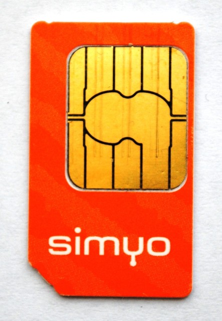 Tarjeta SIM Simyo