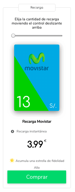 Recargar un móvil Movistar