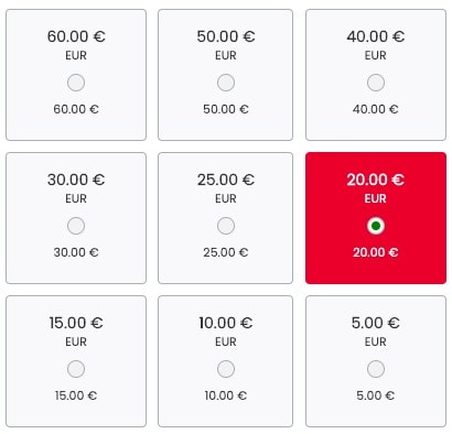 Tarifs des recharges Digicel
