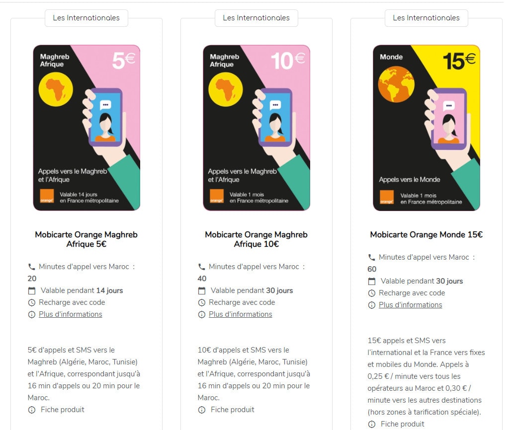 Recargar tarjeta orange: comprar recargas