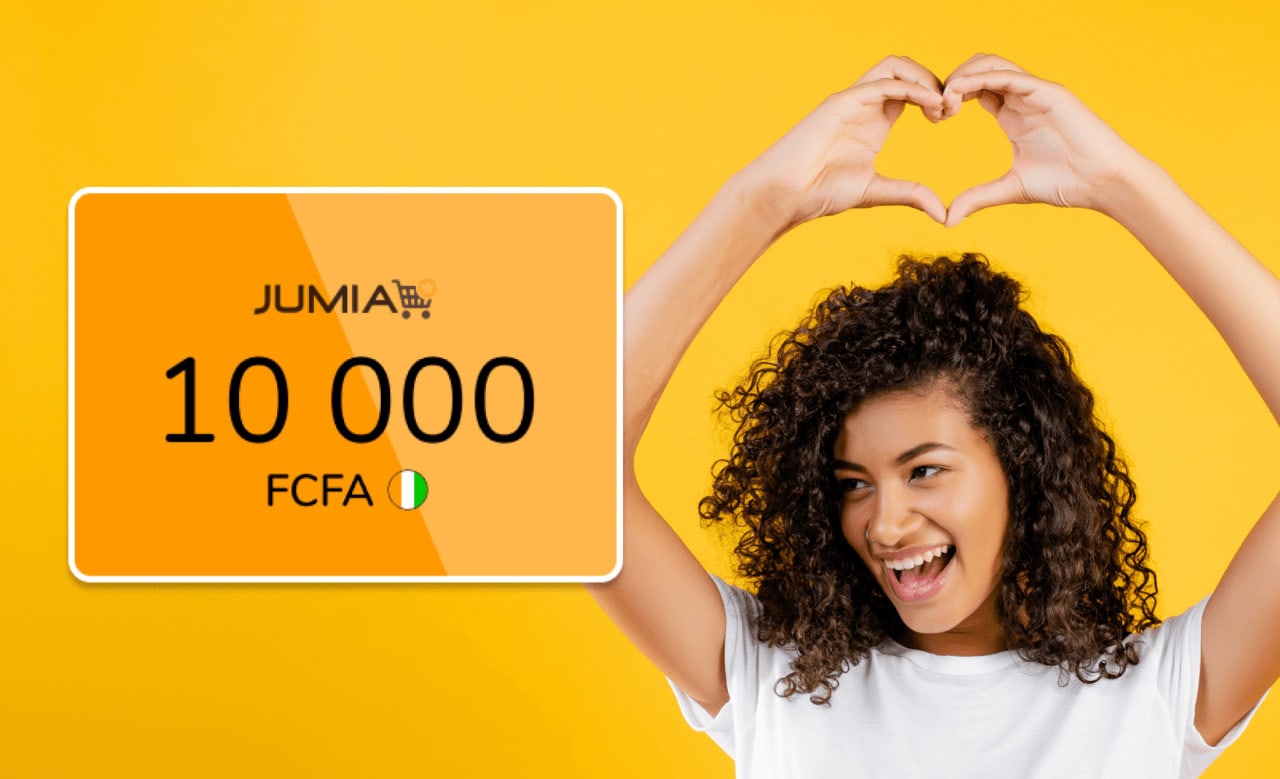 Carte Cadeau Jumia Côte d'Ivoire