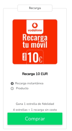 Recargar teléfono Vodafone: ofertas y promociones