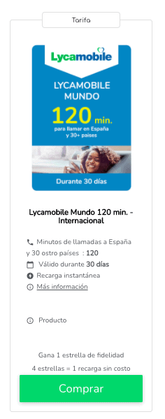 Dónde recargar Lycamobile : las mejores ofertas