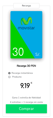 Recarga tarjeta prepago Movistar: más al mejor precio