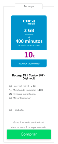 Recargar saldo: las mejores ofertas