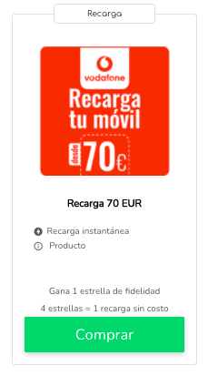Recarga online: desde tu ordenador