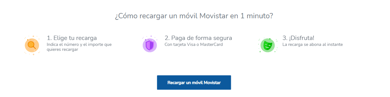 Recargar Movistar España: más al mejor precio