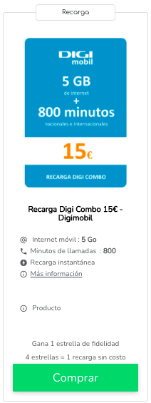 Digi Mobil ES recarga: las mejores ofertas del mercado
