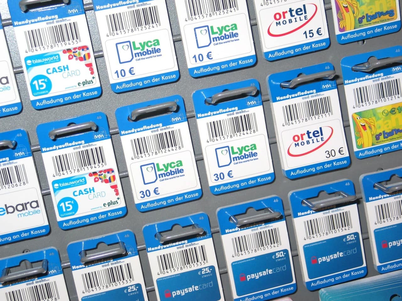 recharge mobile : tous les services