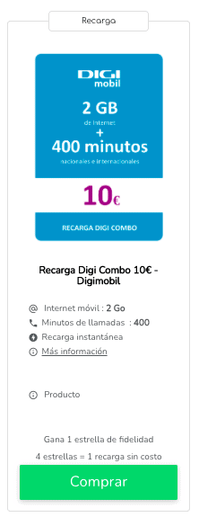 Recarga Digi mobil gratis: todo para tu móvil