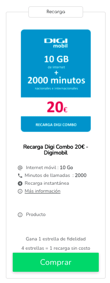Recarga Digi mobil gratis: recargas y mucho más