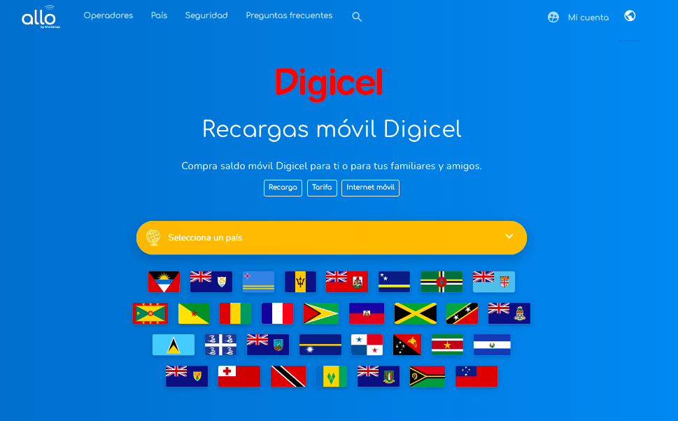 Recarga Digicel online: más al mejor precio