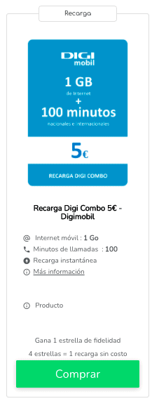 Recarga Digi mobil fácil: las mejores ofertas