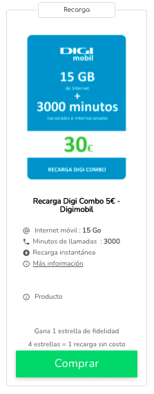 ¿Cómo recargar Digi?: ofertas y promociones