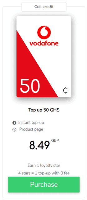 Vodafone Ghana: operator