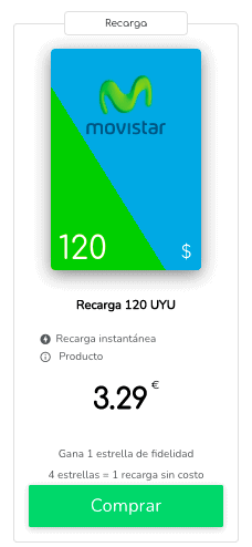 Recarga mínima tarjeta prepago Movistar: promociones para tu móvil