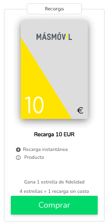 Recarga MásMóvil: todo lo que necesitas saber