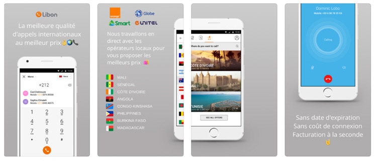 Application Libon : acheter du crédit en ligne