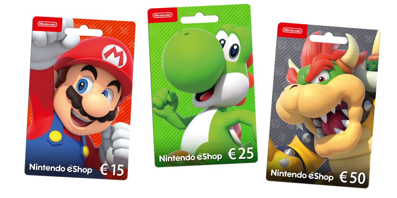 Carte Nintendo eshop Switch : achat en ligne