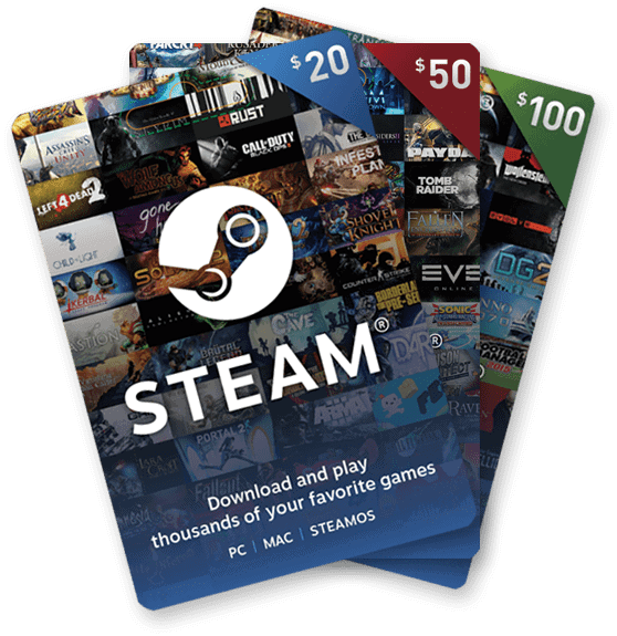Carte Steam : Service Client
