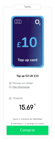 O2: ofertas y promociones