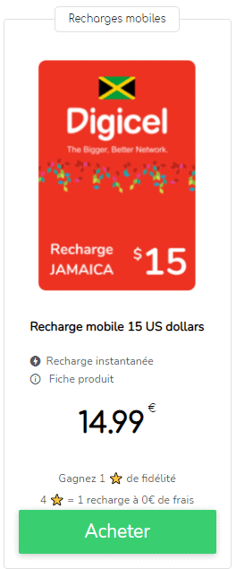 Digicel Jamaica top up: check balance