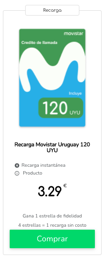 Movistar: recargas y regalos
