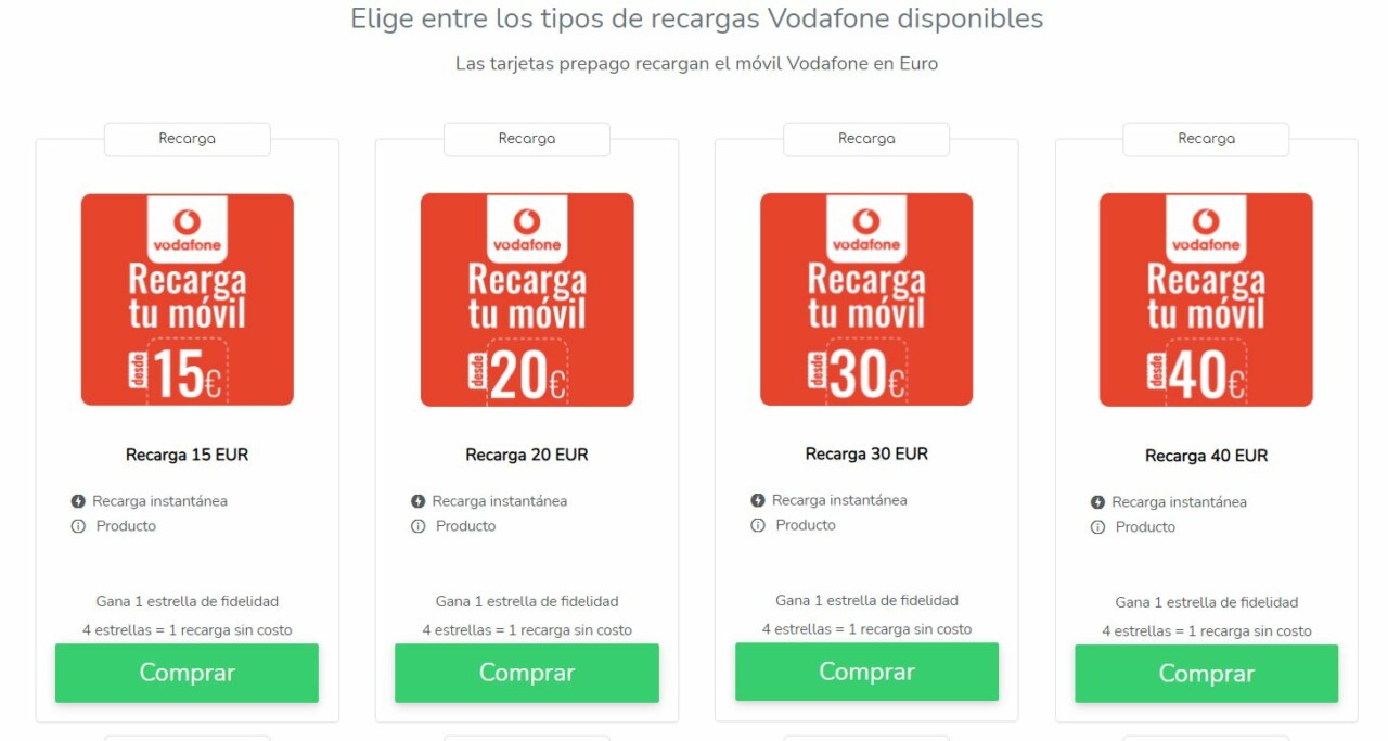 Vodafone Málaga: más al mejor precio