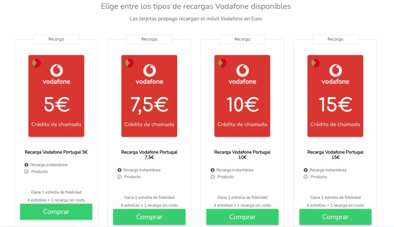 Vodafone Portugal: promociones para tu móvil