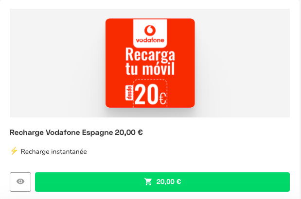 Saldo Vodafone: ofertas y promociones