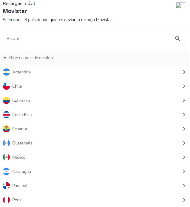 Movistar online: recargas y minutos
