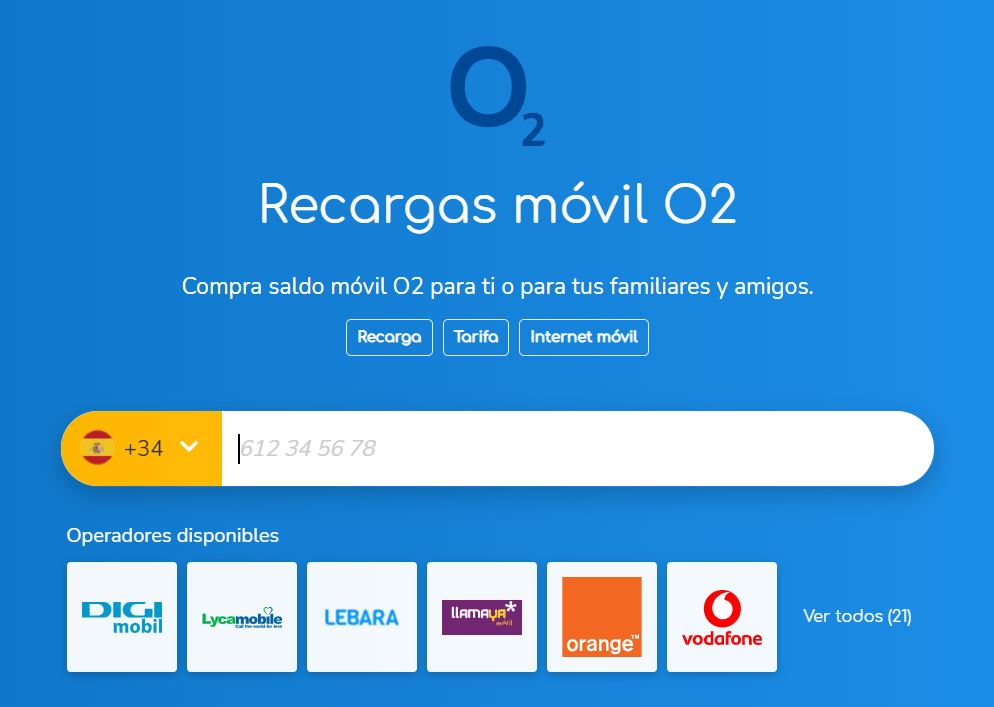 O2 tarifas: las mejores ofertas