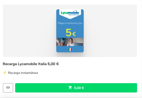 Lycamobile Italia: lo mejor del mercado