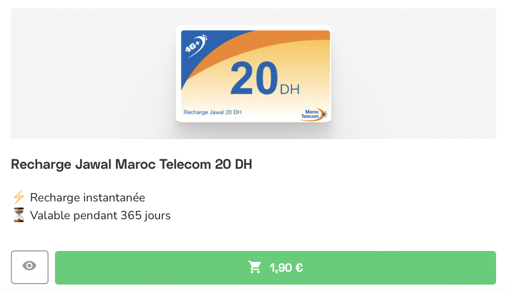 Maroc Telecom recharge appel : où les trouver ?