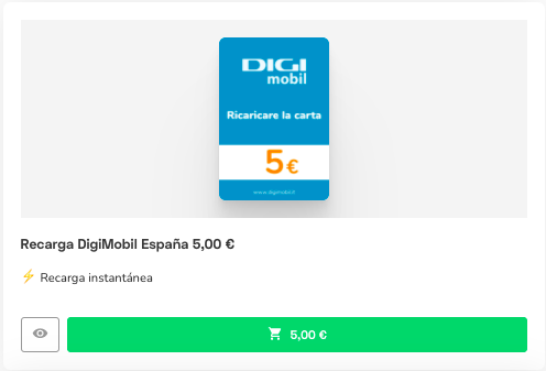 Tarjeta Digi Mobil: toda la información