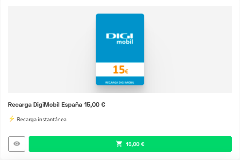 Tarjeta Digi Mobil: todo para tu móvil