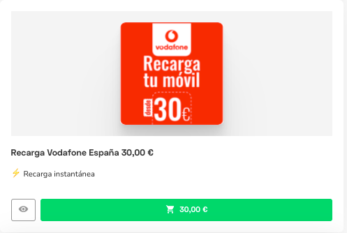 Vodafone internacional: regalos y ofertas