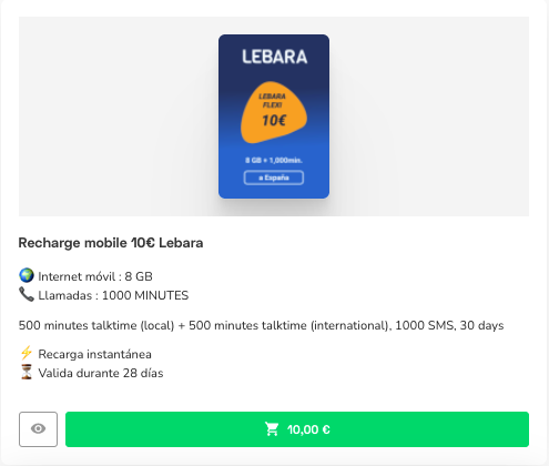 Planes Lebara: ofertas y promociones